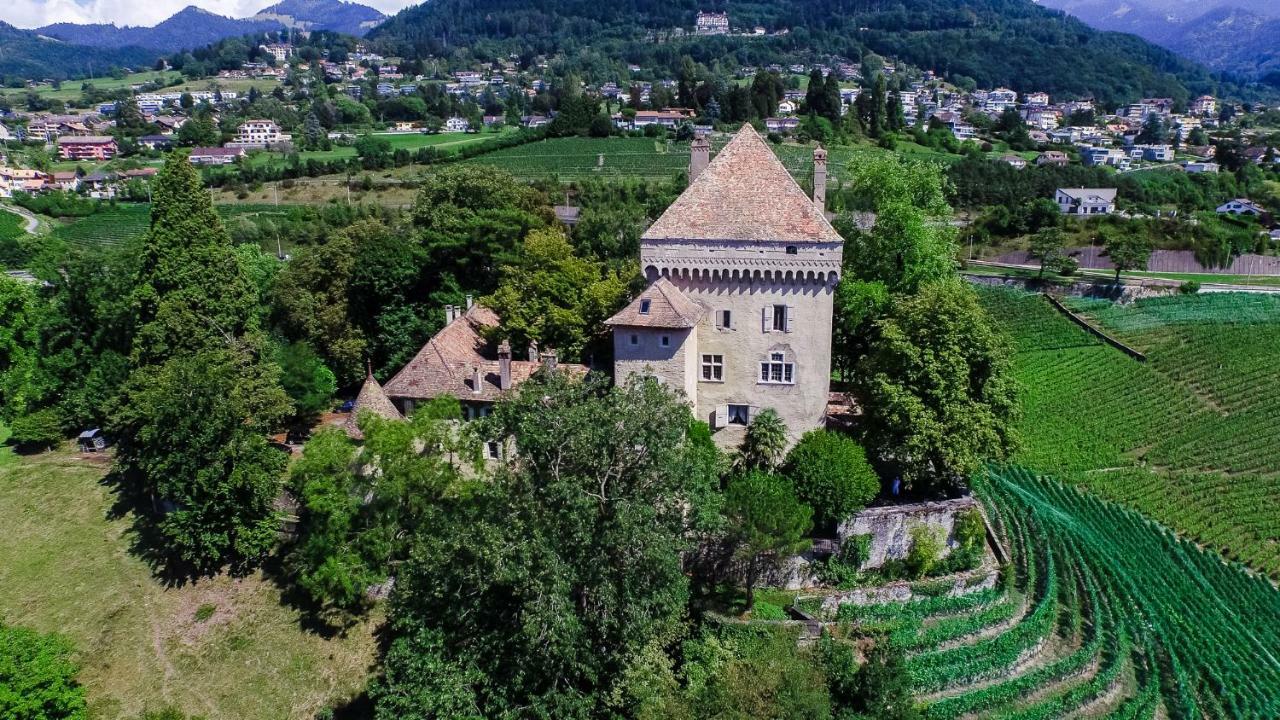 Montreux Castle | Charming Lake View Studio Extérieur photo